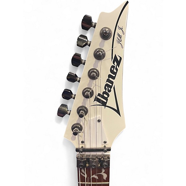 Used Ibanez JEMJR White Solid Body Electric Guitar