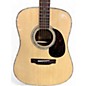 Used Zager ZAD900 Natural Acoustic Electric Guitar