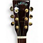 Used Zager ZAD900 Natural Acoustic Electric Guitar