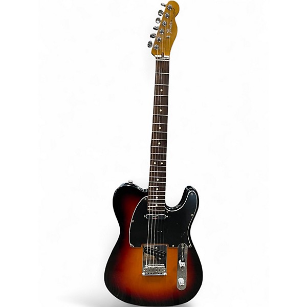 Used Fender American Ultra Telecaster 2 Tone Sunburst Solid Body Electric Guitar