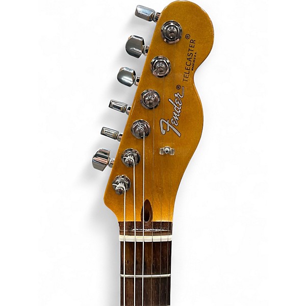Used Fender American Ultra Telecaster 2 Tone Sunburst Solid Body Electric Guitar