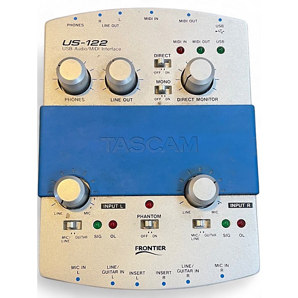 Used TASCAM us122 Audio Interface
