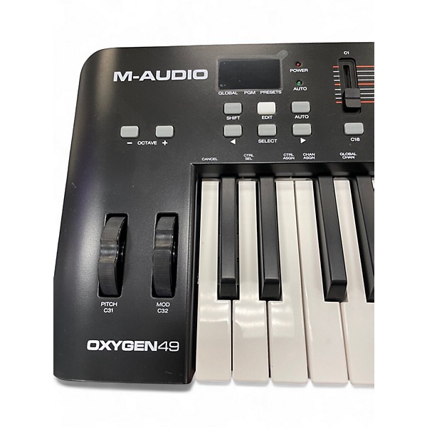 Used M-Audio Oxygen 49 Key MIDI Controller