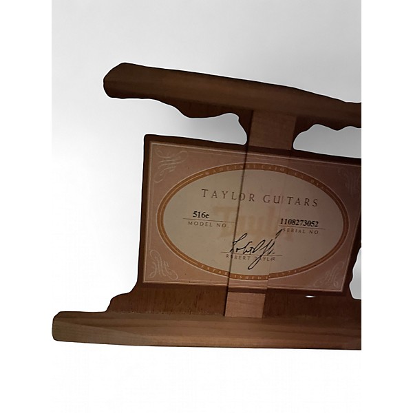 Used Taylor 516E Natural Acoustic Electric Guitar