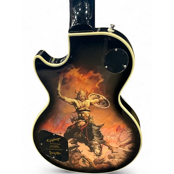 Used Epiphone ADAM JONES THE BERSERKER LES PAUL Silverburst Solid Body Electric Guitar