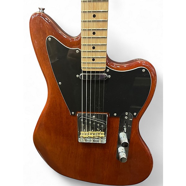 Used Squier Paranormal Jazz Bass 54 Natural Electric Bass Guitar