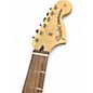 Used Fender Tom Delonge Signature Stratocaster YELLOW Solid Body Electric Guitar