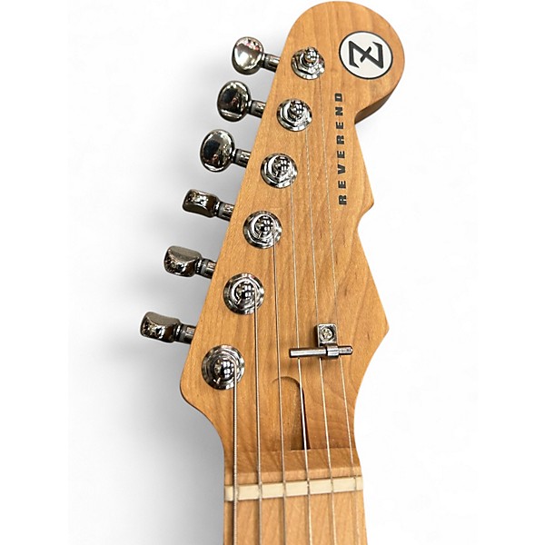 Used Reverend BILLY CORGAN SIGNITURE DROP Z HIGH TIDE BLUE Baritone Guitars