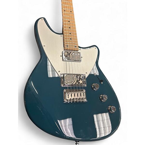 Used Reverend BILLY CORGAN SIGNITURE DROP Z HIGH TIDE BLUE Baritone Guitars