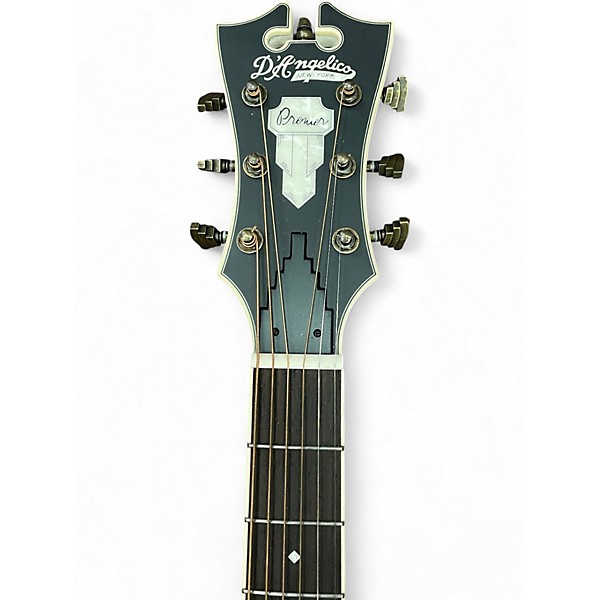 Used D'Angelico Premier Series Alpine White Solid Body Electric Guitar