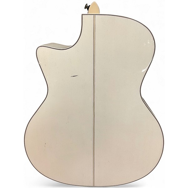 Used D'Angelico Premier Series Alpine White Solid Body Electric Guitar