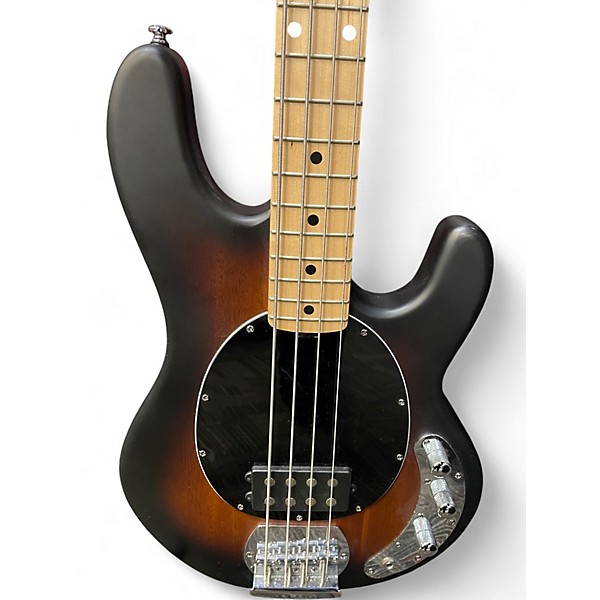 Used Sterling by Music Man Sub Series Stingray Vintage Sunburst Satin Electric Bass Guitar