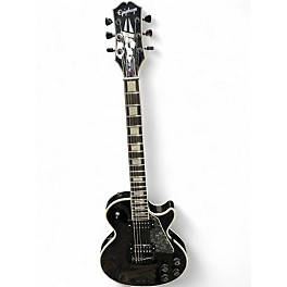Used Epiphone Les Paul Custom Black Solid Body Electric Guitar