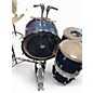 Used CB Percussion 8 Piece SP SERIES  Blue Drum Kit