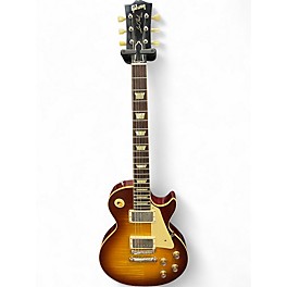 Used Gibson Custom 1960 Les Paul Standard Reissue VOS Ice Tea Burst Solid Body Electric Guitar