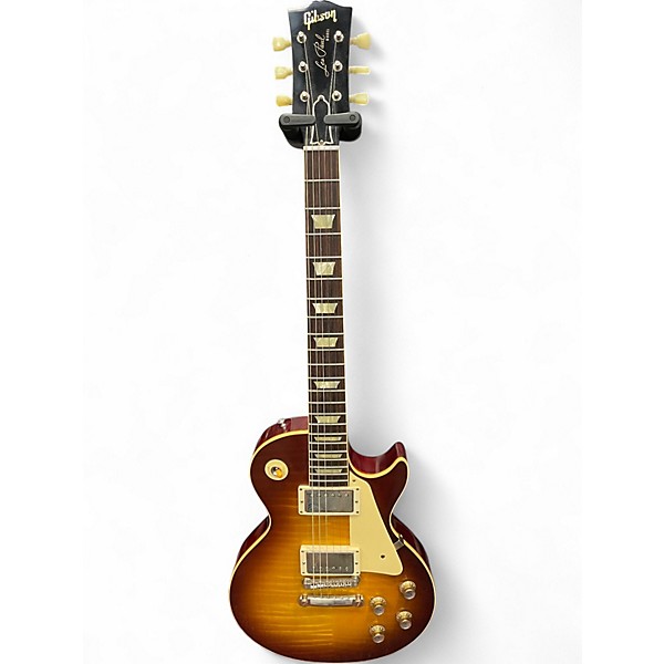 Used Gibson Custom 1960 Les Paul Standard Reissue VOS Ice Tea Burst Solid Body Electric Guitar