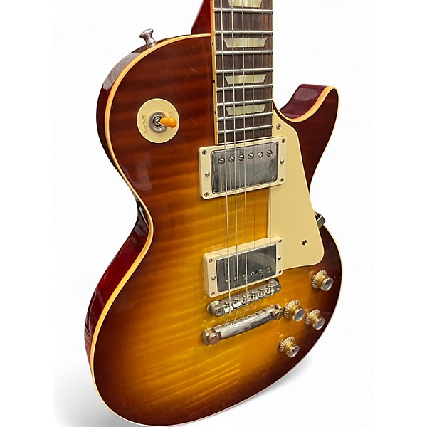 Used Gibson Custom 1960 Les Paul Standard Reissue VOS Ice Tea Burst Solid Body Electric Guitar