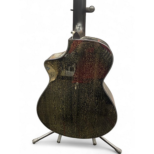 Used 2022 Breedlove RAINFOREST CONCERT BLACK Acoustic Electric Guitar