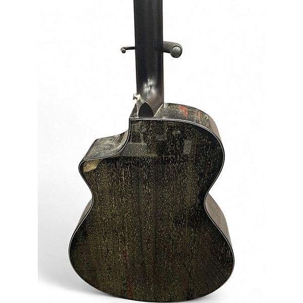 Used 2022 Breedlove RAINFOREST CONCERT BLACK Acoustic Electric Guitar