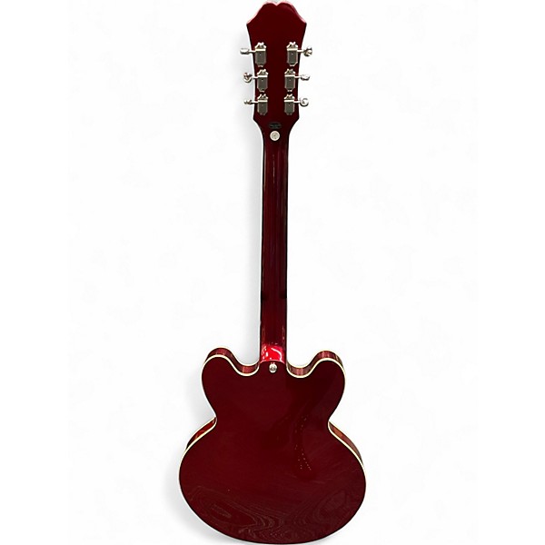 Used Epiphone RIVIERA Red Hollow Body Electric Guitar