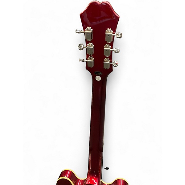 Used Epiphone RIVIERA Red Hollow Body Electric Guitar
