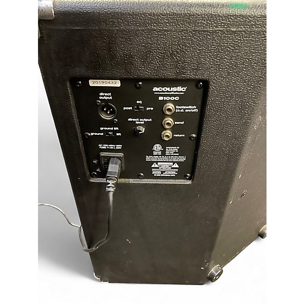 Used Acoustic B100C Bass Combo Amp