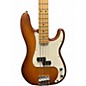 Used Fender American Nitro Satin Precision Bass Natural Electric Bass Guitar