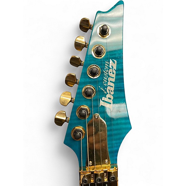 Used Ibanez JCRG20126 J Custom Emerald Green Solid Body Electric Guitar