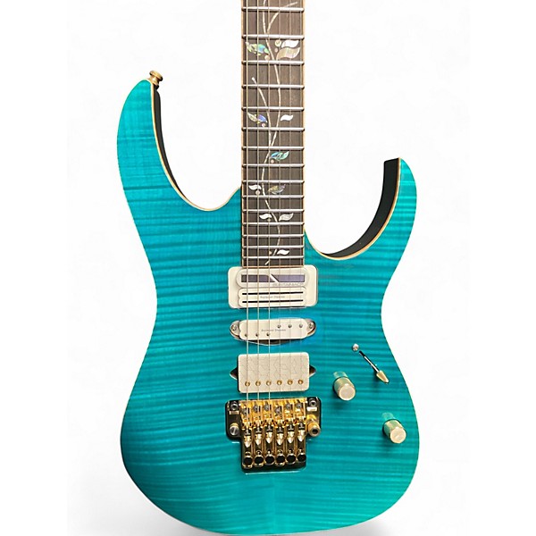 Used Ibanez JCRG20126 J Custom Emerald Green Solid Body Electric Guitar