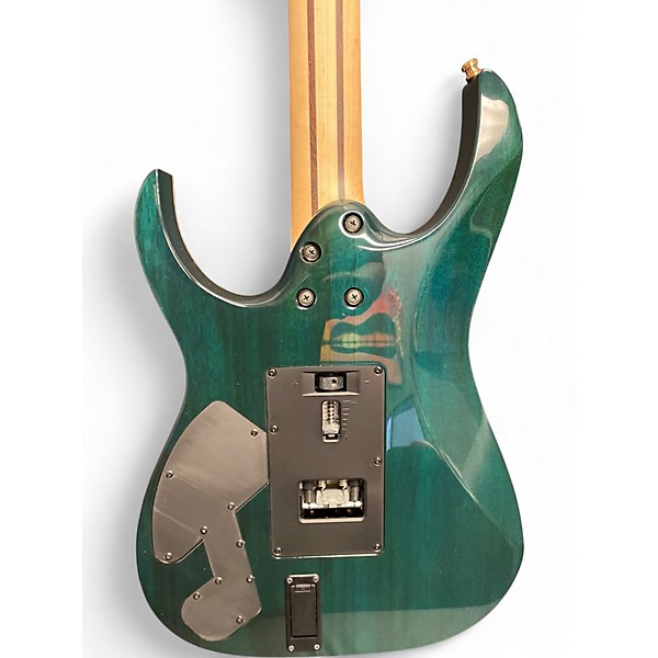 Used Ibanez JCRG20126 J Custom Emerald Green Solid Body Electric Guitar