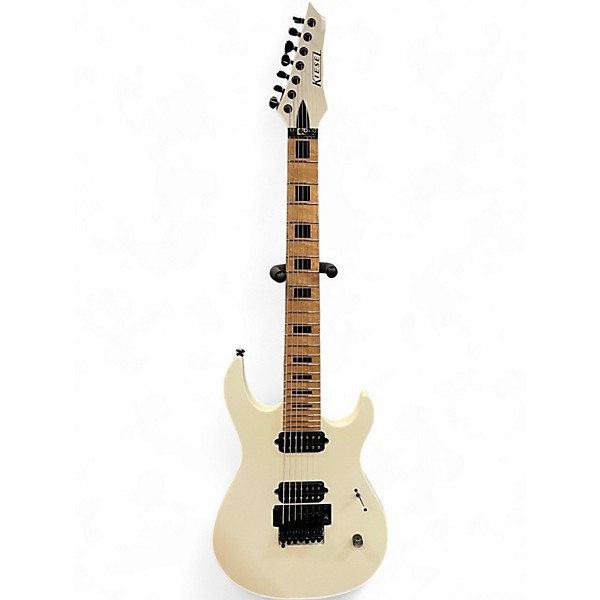 Used Kiesel DC700 Alpine White Solid Body Electric Guitar