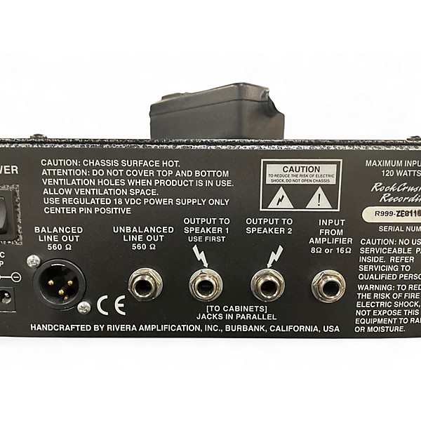 Used Rivera ROCK CRUSHER RECORDING Power Attenuator