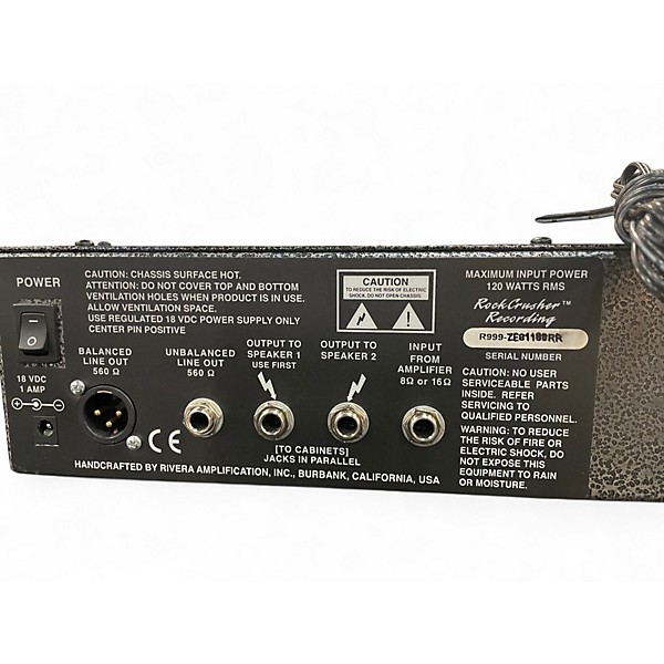 Used Rivera ROCK CRUSHER RECORDING Power Attenuator