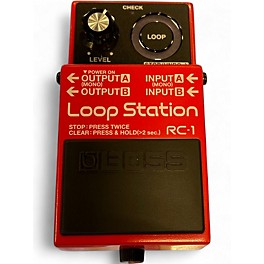 Used BOSS RC1 Loop Station Pedal