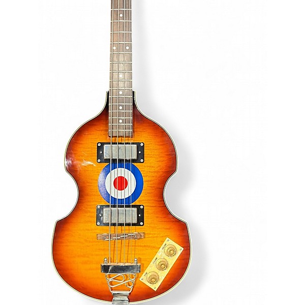 Used Epiphone Viola 2 Color Sunburst Electric Bass Guitar