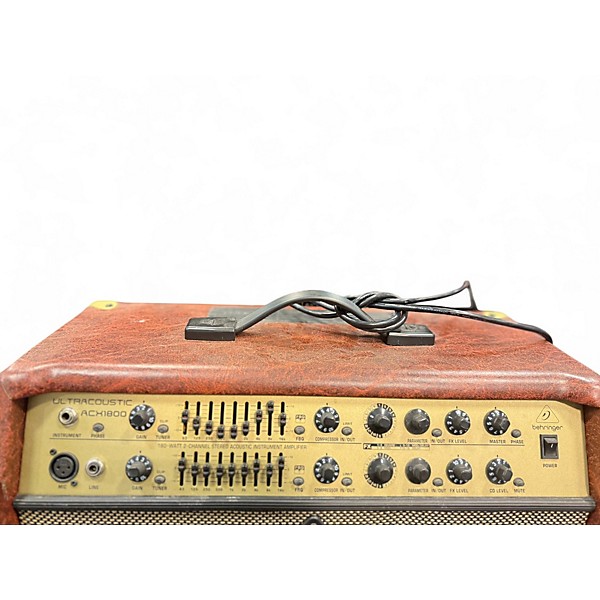 Used Behringer Ultracoustic ACX1800 Acoustic Guitar Combo Amp