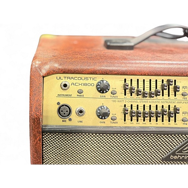 Used Behringer Ultracoustic ACX1800 Acoustic Guitar Combo Amp