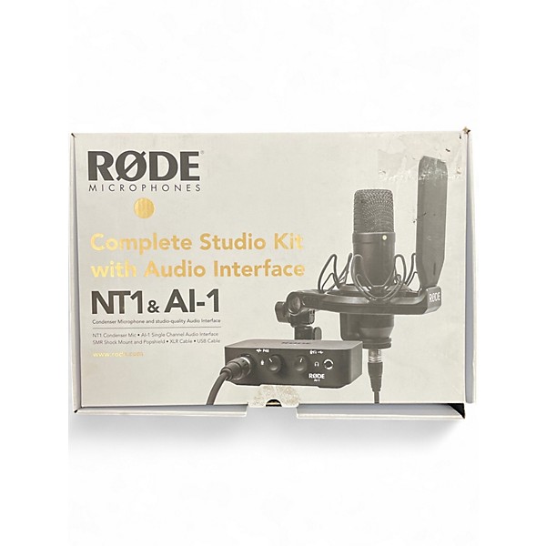 Used RODE NT1 AI1 STUDIO KIT Condenser Microphone