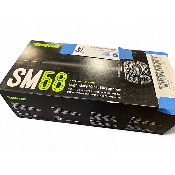 Used Shure sm58 Dynamic Microphone