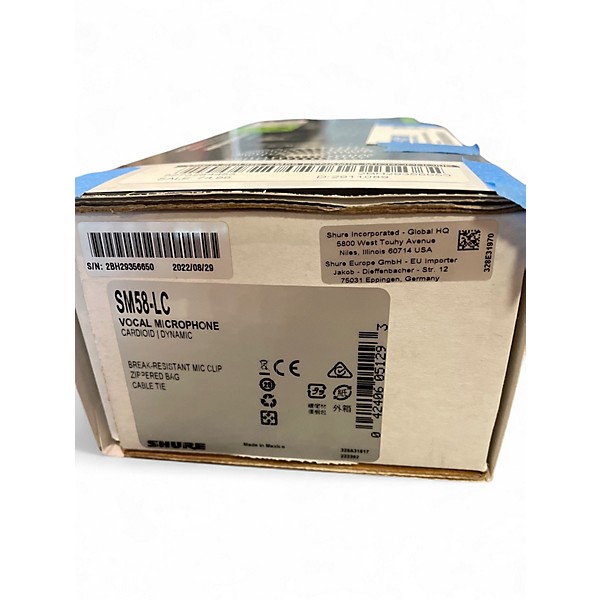 Used Shure sm58 Dynamic Microphone