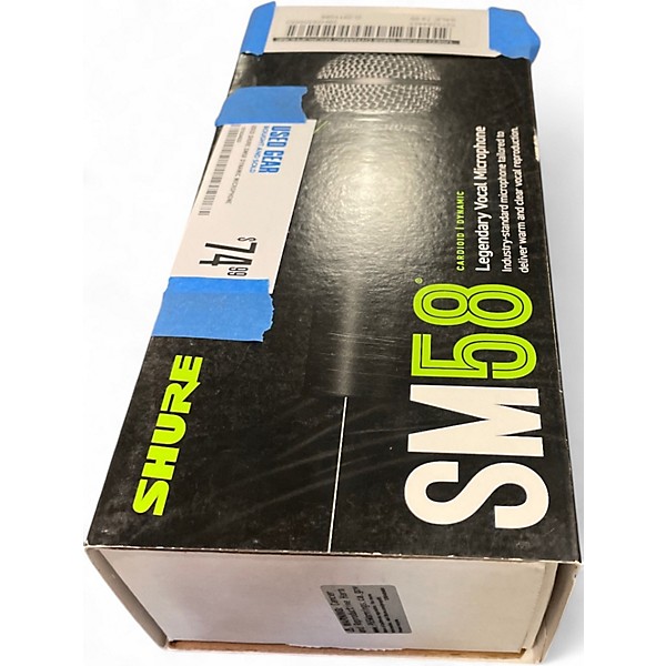 Used Shure sm58 Dynamic Microphone