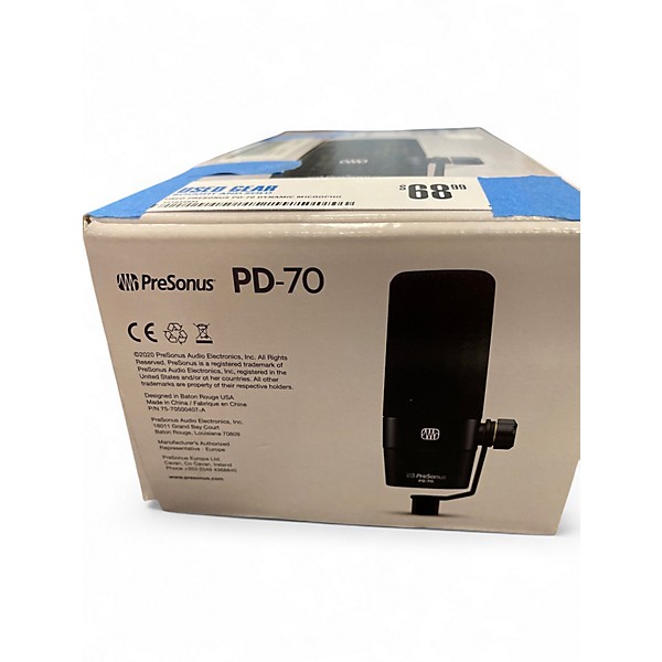 Used PreSonus pd-70 Dynamic Microphone