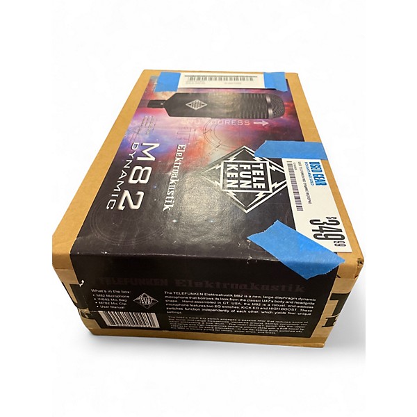 Used TELEFUNKEN M82 Dynamic Microphone