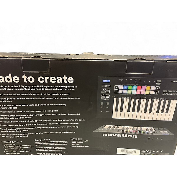 Used Novation Launchkey 25 Key MIDI Controller
