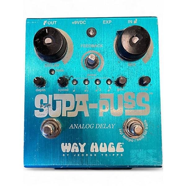 Used Way Huge Electronics WHE707 Supa Puss Delay Effect Pedal