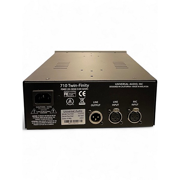 Used Universal Audio 710TF Microphone Preamp