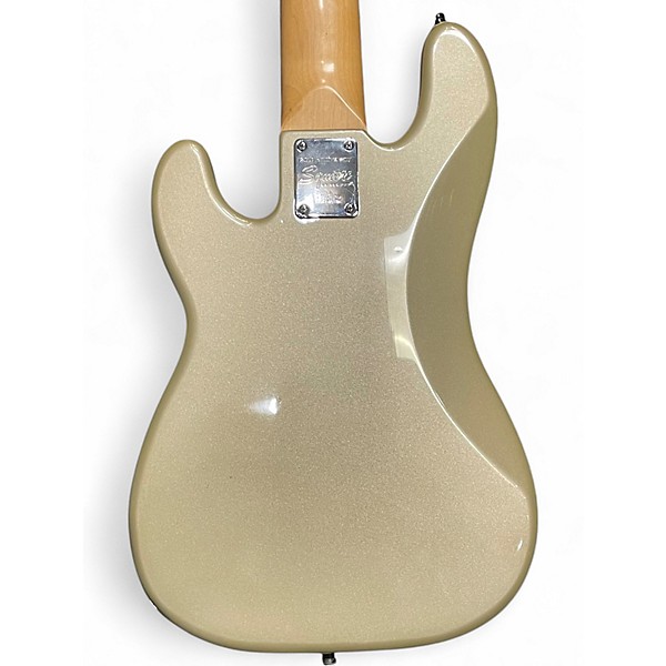 Used Squier Precision Bass 20th Anniversary 5-String Shoreline Gold Electric Bass Guitar