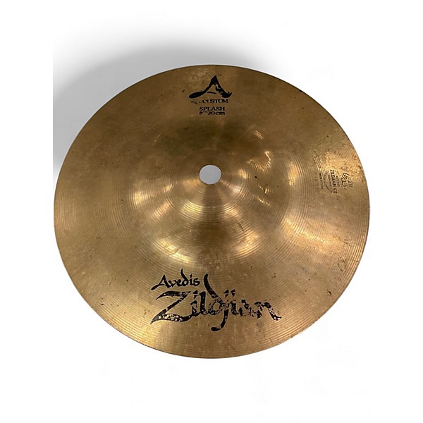 Used Zildjian 8in A Custom Splash Cymbal