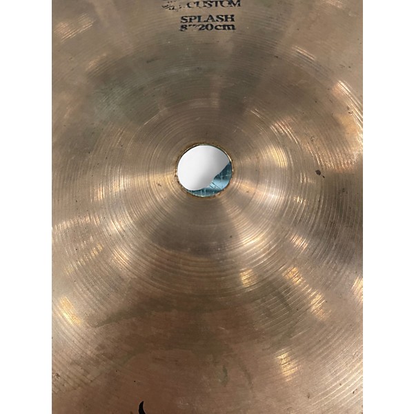 Used Zildjian 8in A Custom Splash Cymbal