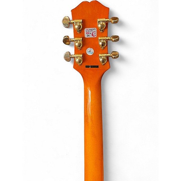 Used Epiphone j-200 sunburst Acoustic Electric Guitar